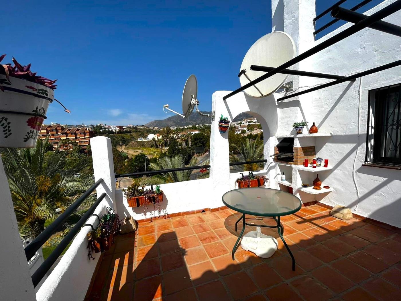 1 Cama con vistas a la montaña en Benalmádena