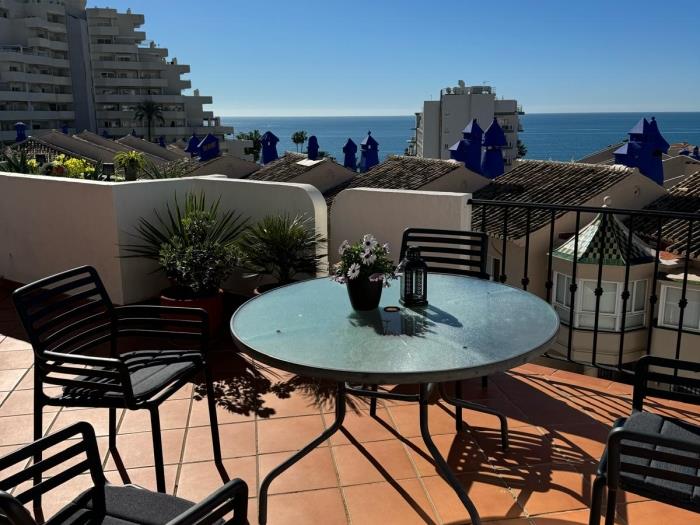 2 chambres avec vue imprenable sur la mer à Benalmádena