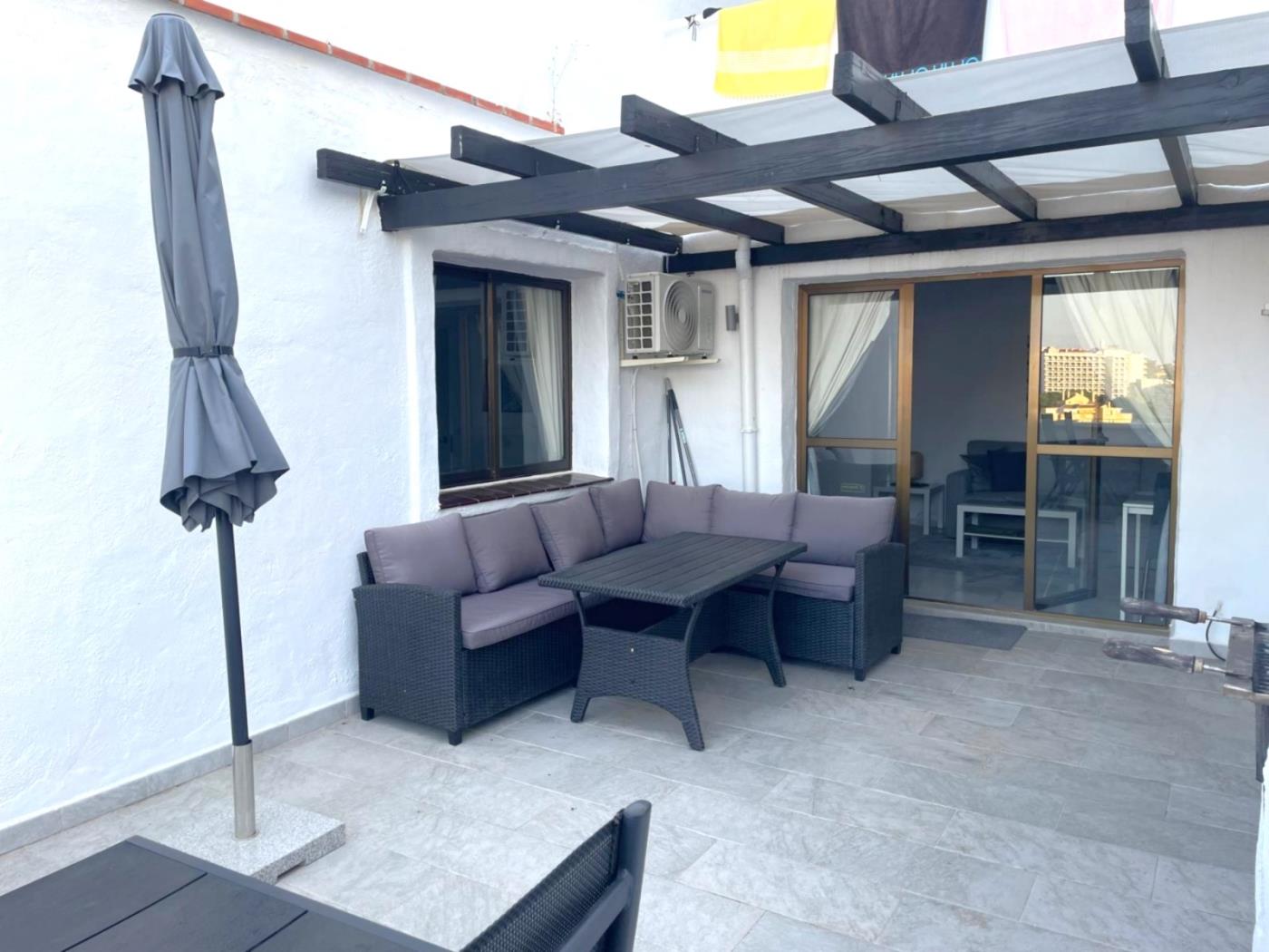 Charmant Pueblo Evita avec 2 lits à Benalmádena