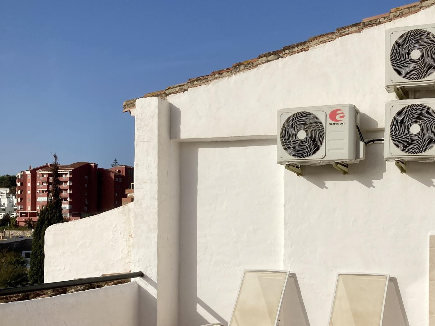 Meravigliosa vista sul mare 2 letti Pueblo Evita in Benalmádena