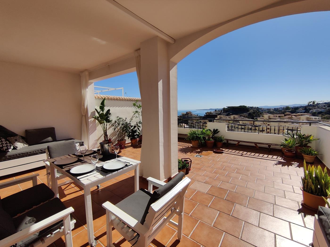 Cosy 1 bed Apt 50m2 Terrace in Benalmádena