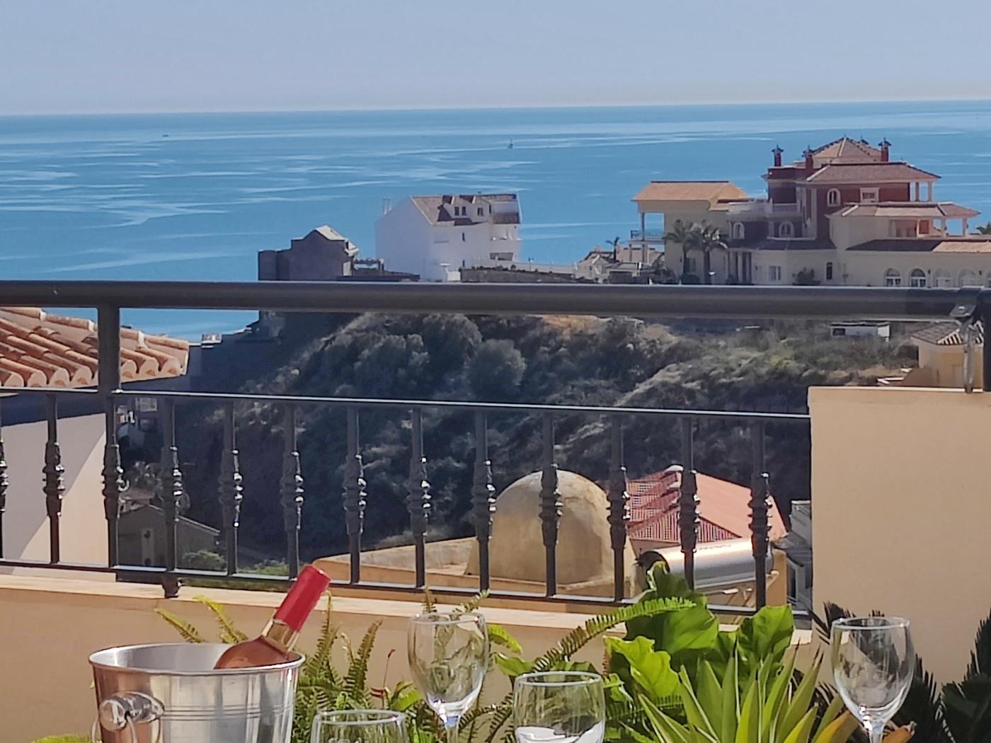 1 chambre avec vue imprenable Torrequebrada à Benalmádena