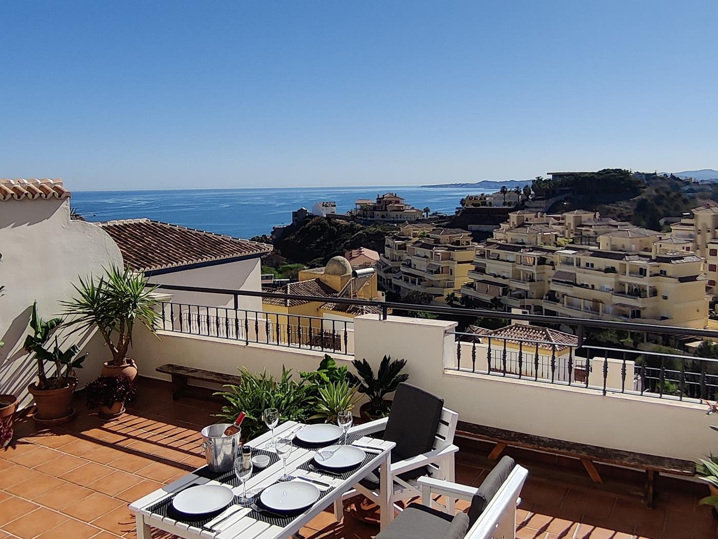 1 chambre avec vue imprenable Torrequebrada à Benalmádena