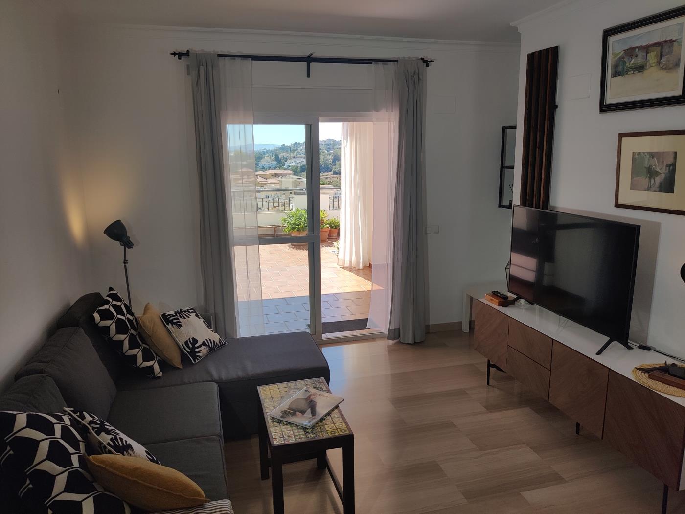 Cosy 1 bed Apt 50m2 Terrace in Benalmádena