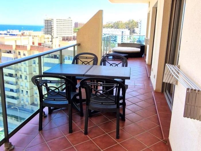 Two 1 bedroom apartments in Benalmadena Costa in Benalmádena