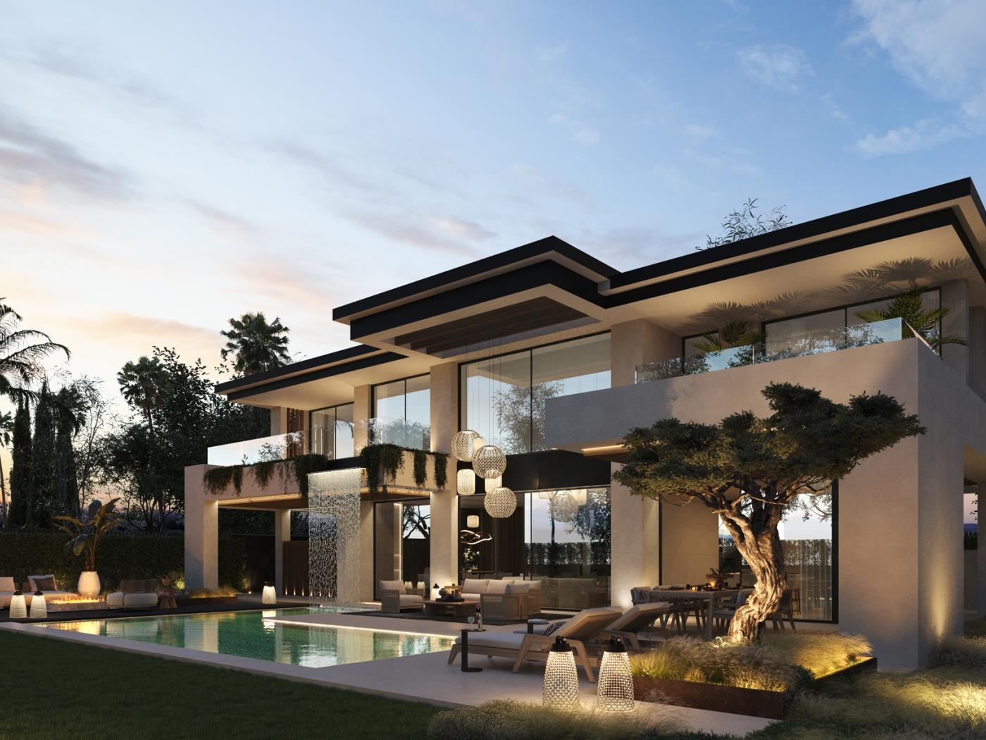 Luxurious New Development Villas in Marbella in Marbella