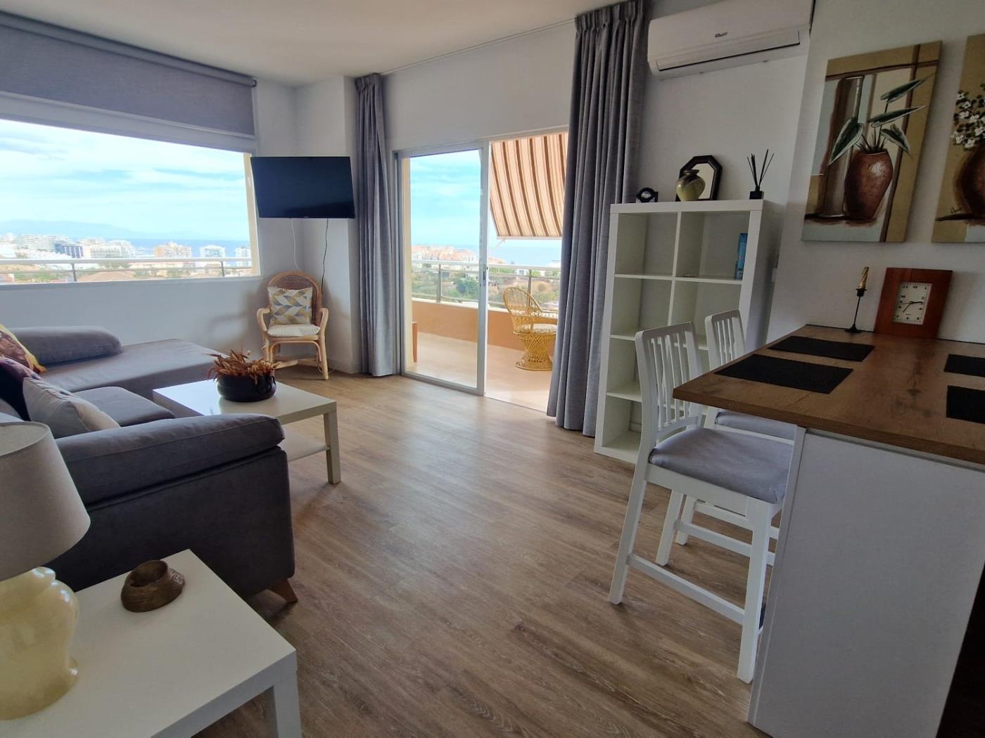 Vistas al mar Torrequebrada, 1 Dormitorio en Benalmádena