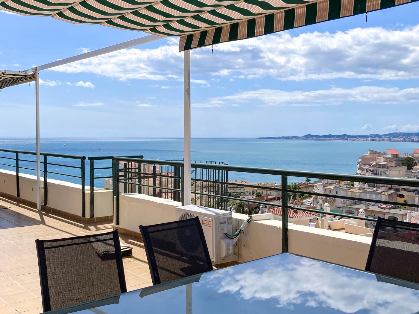 El ático The View con vistas impresionantes en Benalmádena