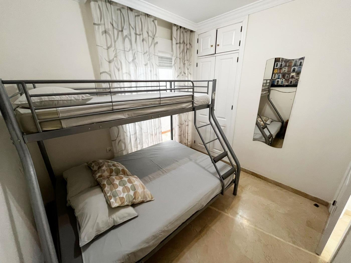 Stylish 2-Bedroom, 2-Bathroom Apartment Steps from the Beach in Benalmádena